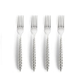 Jessica McCormack Shell Flatware Set Luncheon Forks - Stainless Steel (4-Piece Set)