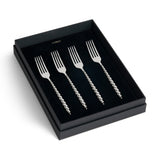 Jessica McCormack Shell Flatware Set Luncheon Forks - Stainless Steel (4-Piece Set)