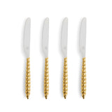 Jessica McCormack Shell Flatware Set Luncheon Knives - Gold (4-Piece Set)