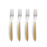 Jessica McCormack Shell Flatware Set Luncheon Forks - Gold (4-Piece Set)