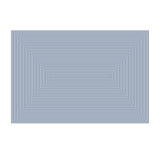 Large Blue Linen Sateen Concorde Tablecloth by L'OBJET - Definitive Lines with a Bold Look Create an Exquisite Set