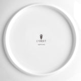 Neptune Dinner Plate- White