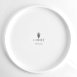 Neptune Dessert Plate- White