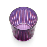 Prism Double Old Fashioned Glasses - Purple(Set of 4)