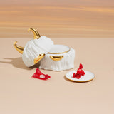 Haas Lynda Box + Plates (Set of 4) - White