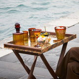 Prism Highball Glasses- Assorted (Set of 4)