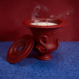 Hydra Candle - Veti-Vert - 3-Wicks-  Terracotta