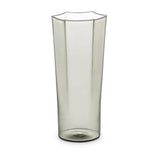 Hex Champagne Glass in Smoke by L'OBJET - Hand-Crafted with Intricate Geometric Style - Versatile for Form and Function