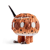 Brown and Black Haas Sidewinder Snake Vessel - Exclusive Vessel Hand-Painted with Attention to Detail - Mystical Sculpture