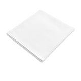 White Linen Sateen Napkins - Hand-Crafted Linen Woven Textile - Luxurious & Intricate Soft Sateen Napkins