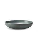 Medium Terra Coupe Bowl in Seafoam by L'OBJET - Hand-Crafted from Porcelain and Glazed Meticulously - Organic Shape