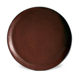 Large Terra Coupe Bowl in Wine by L'OBJET - Hand-Crafted from Porcelain and Glazed Meticulously - Organic Shape