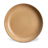 Large Terra Coupe Bowl in Leather by L'OBJET - Hand-Crafted from Porcelain and Glazed Meticulously - Organic Shape