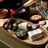 Terra Oval Platter - Leather
