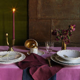 Haas Mojave Bread + Butter Plate - White + Gold