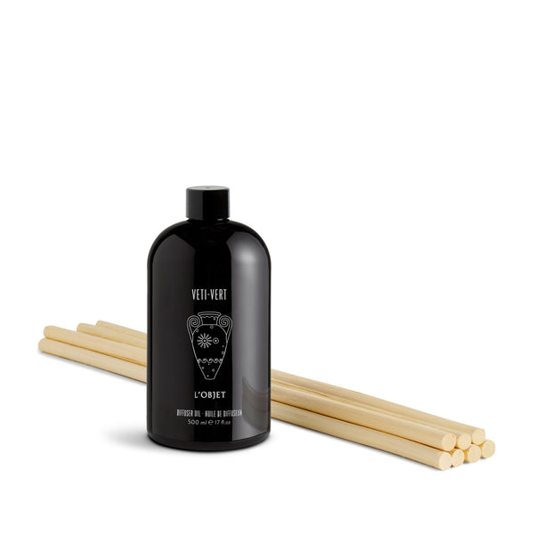 Veti-Vert Diffuser Oil + Reeds Refill – 500ml / 17fl.oz