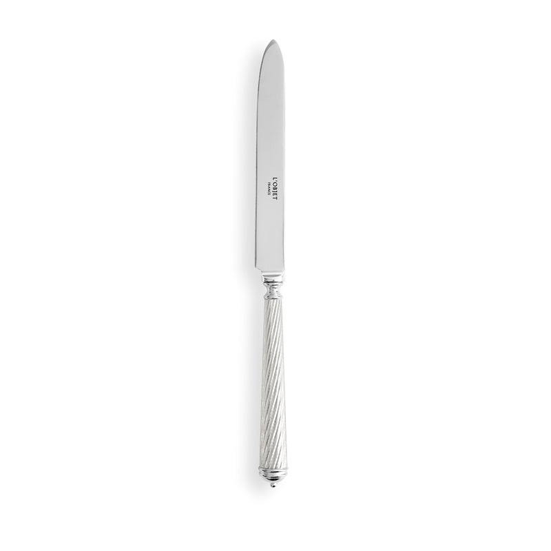 Exclusive - Cable Silver Dinner Knife