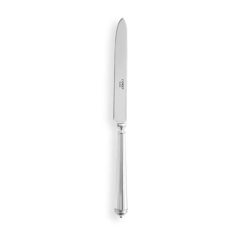 Lignes Silver Dinner Knife