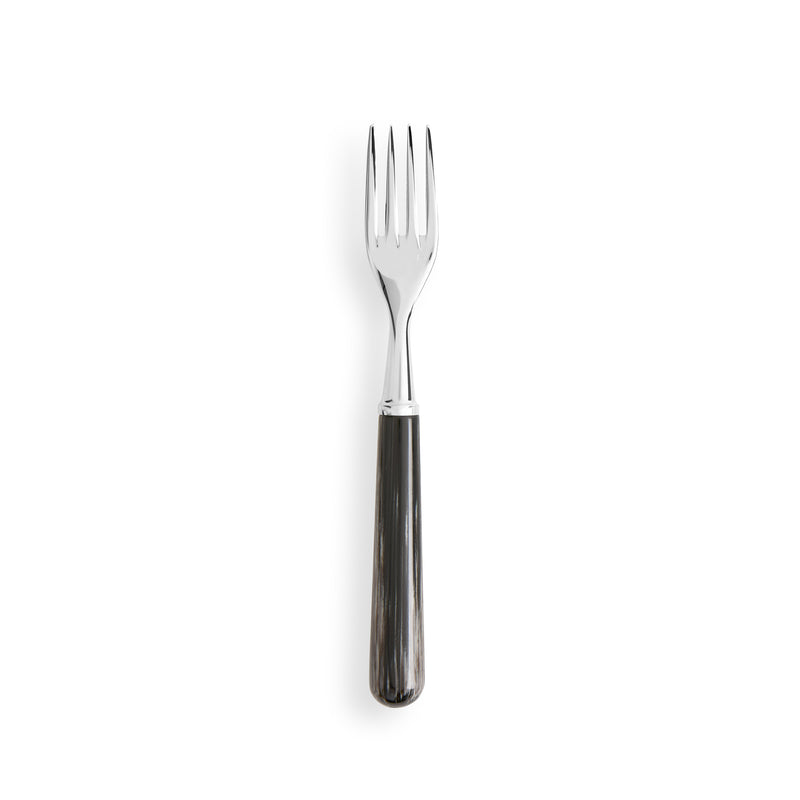 Exclusive - Basic Grey Horn Dessert Fork