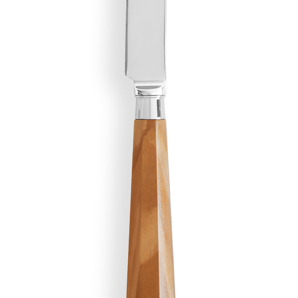 Exclusive - Ravel Olivewood Dinner Knife