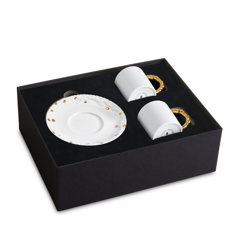 Haas Mojave Gold Espresso Cup+Saucer [Set Of 2]