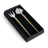 Jessica McCormack Shell Serving Set - Gold (2-Piece Set)