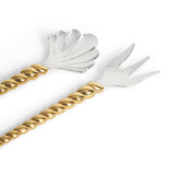 Jessica McCormack Shell Serving Set - Gold (2-Piece Set)