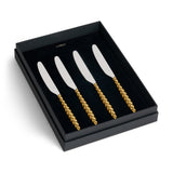 Jessica McCormack Shell Flatware Set Luncheon Knives - Gold (4-Piece Set)