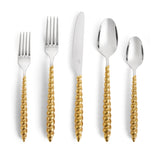 Jessica McCormack Shell Flatware Set - Gold (5-Piece Set)