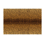 Large Natural Linen Sateen Leopard Tablecloth - Hand-Crafted in Portugal - Bold 100% Linen Woven Tablecloth by L'OBJET