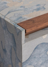 Fortuny Box - Camo Isole/Faded Blue