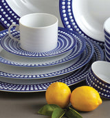 Blue Perlee Dinnerware Sets