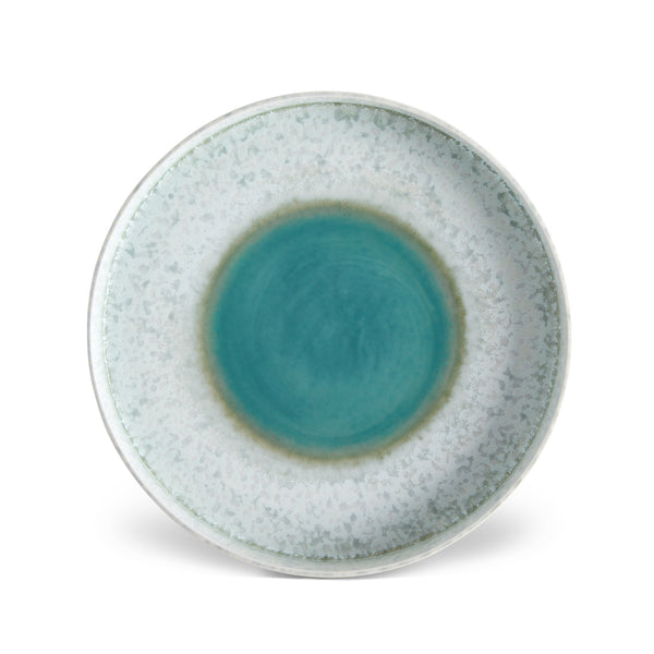 Terra Round Platter - Medium - Seafoam