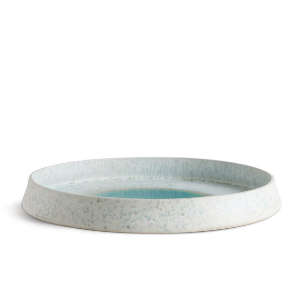 Terra Round Platter - Large - Seafoam