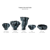 Timna Vase - Short - Aged Iron
