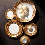 Aegean Bread + Butter Plate - Gold