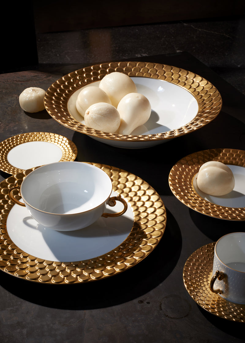 Aegean Bread + Butter Plate - Gold