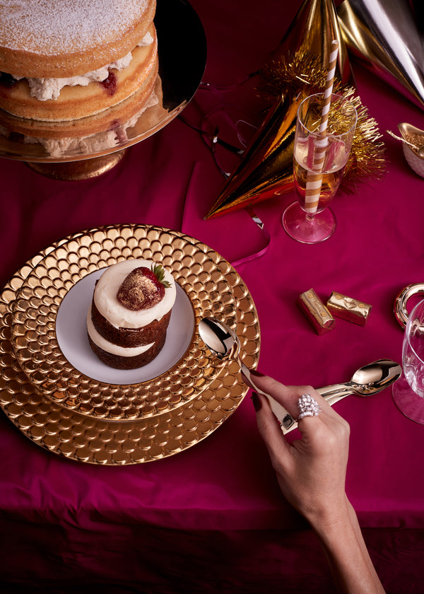 Aegean Dinner Plate - Gold