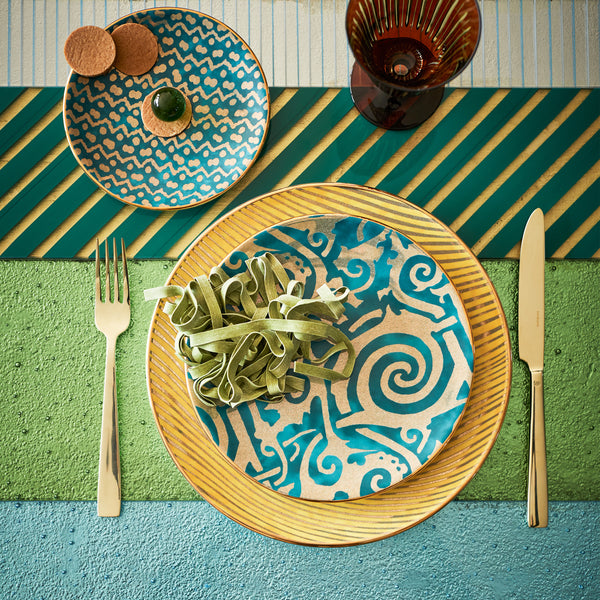 Fortuny Delphi Yellow Dinner Plate