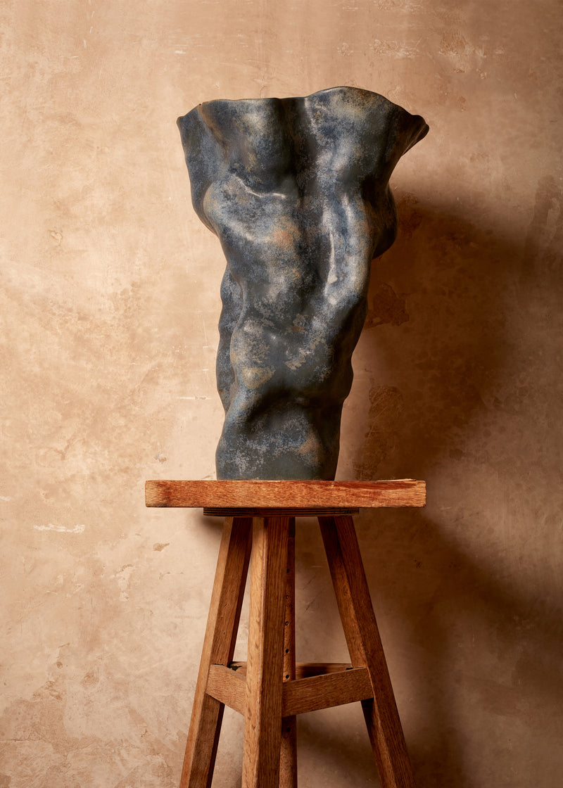 Timna Vase - Tall - Aged Iron