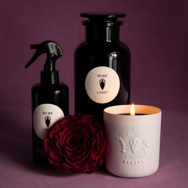 Rose Noire Room Spray + Candle Gift Set