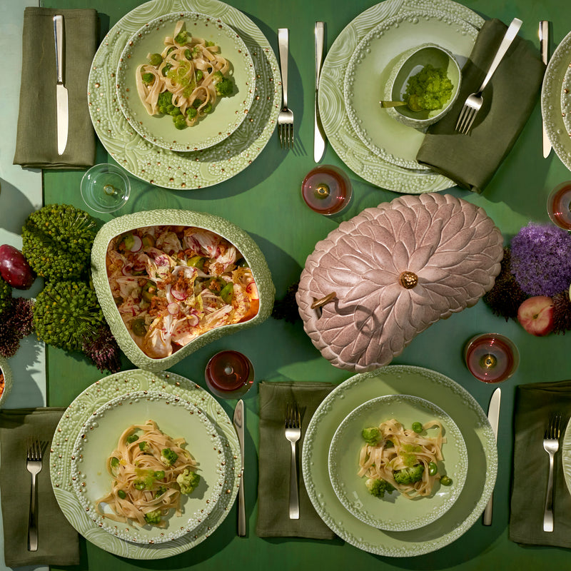 Haas Mojave Cereal Bowl - Matcha + Gold