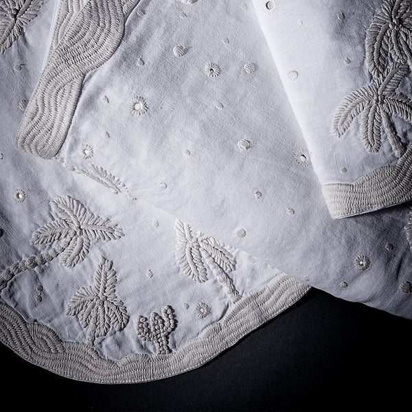 Haas Joshua Tree Table Runner - White