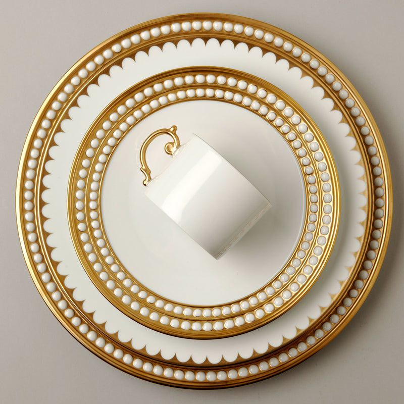 Perlée Dinnerware Set - Gold