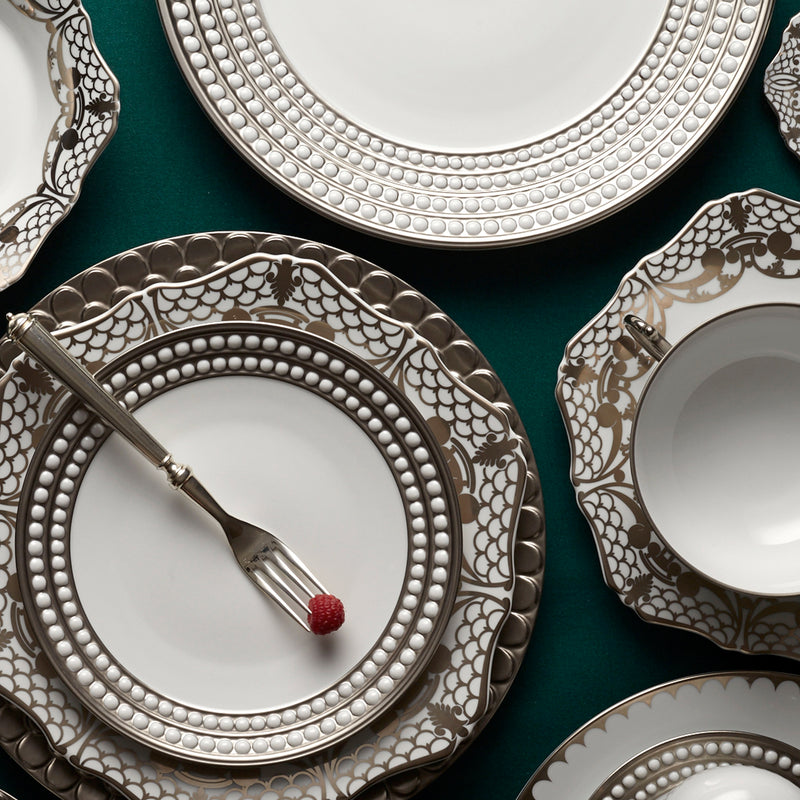 Perlée Dinnerware Set - Platinum