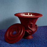 Hydra Candle - Veti-Vert - 3-Wicks-  Terracotta