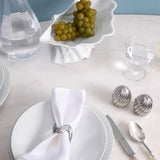 Neptune Soup Plate- White