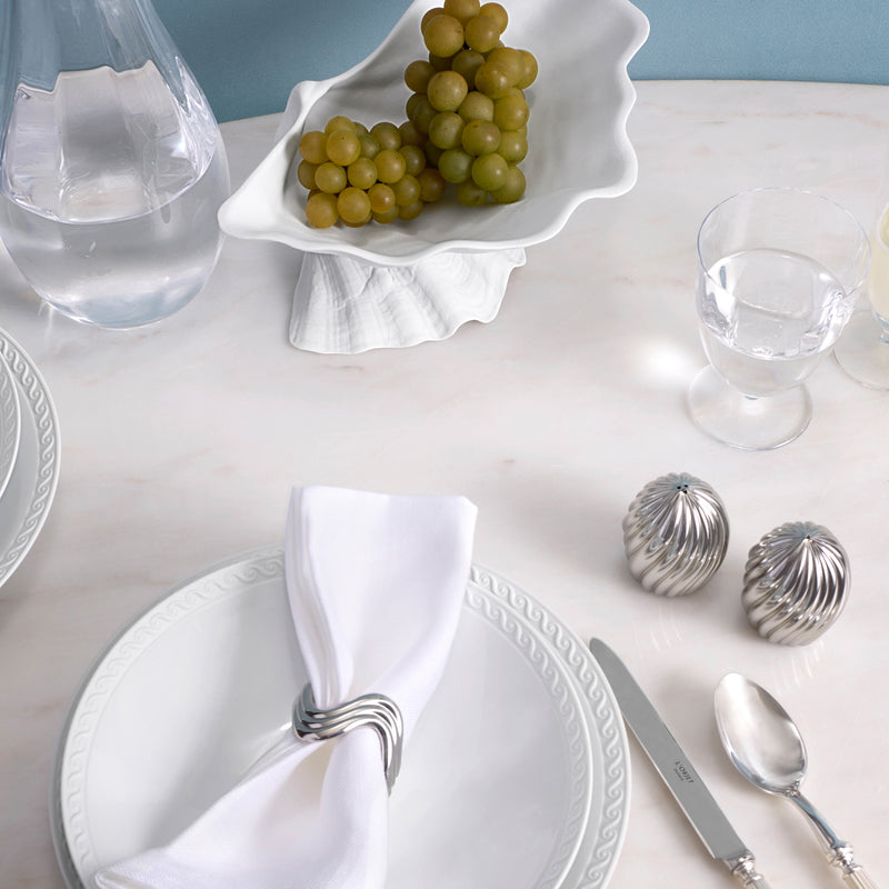Neptune Soup Plate- White