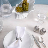 Neptune Soup Plate- White