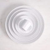 Neptune Soup Plate- White